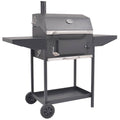 Rökgrill Bbq Kol Med Nedre Hylla Svart