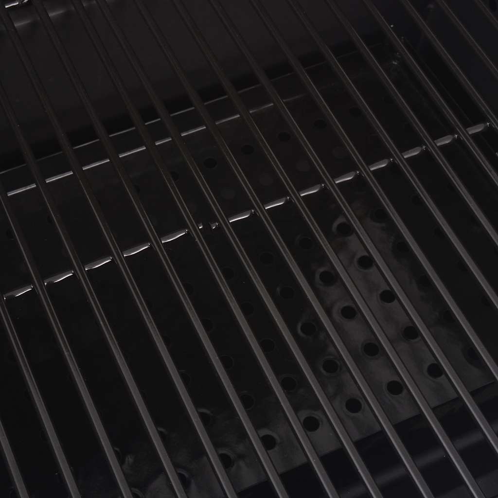 Rökgrill Bbq Kol Med Nedre Hylla Svart