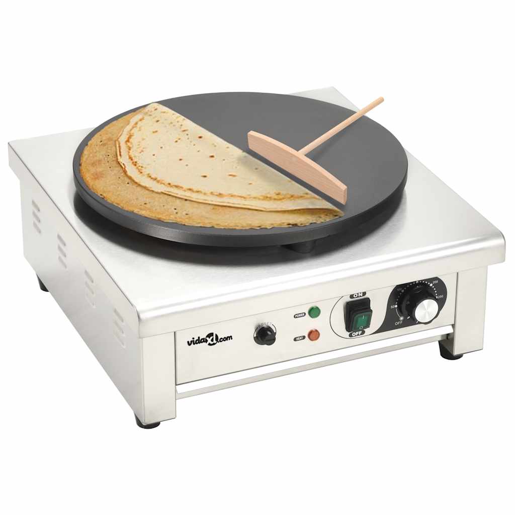 Elektrisk Crepemaskin Med Utdragbar Bricka 40 Cm 3000 W