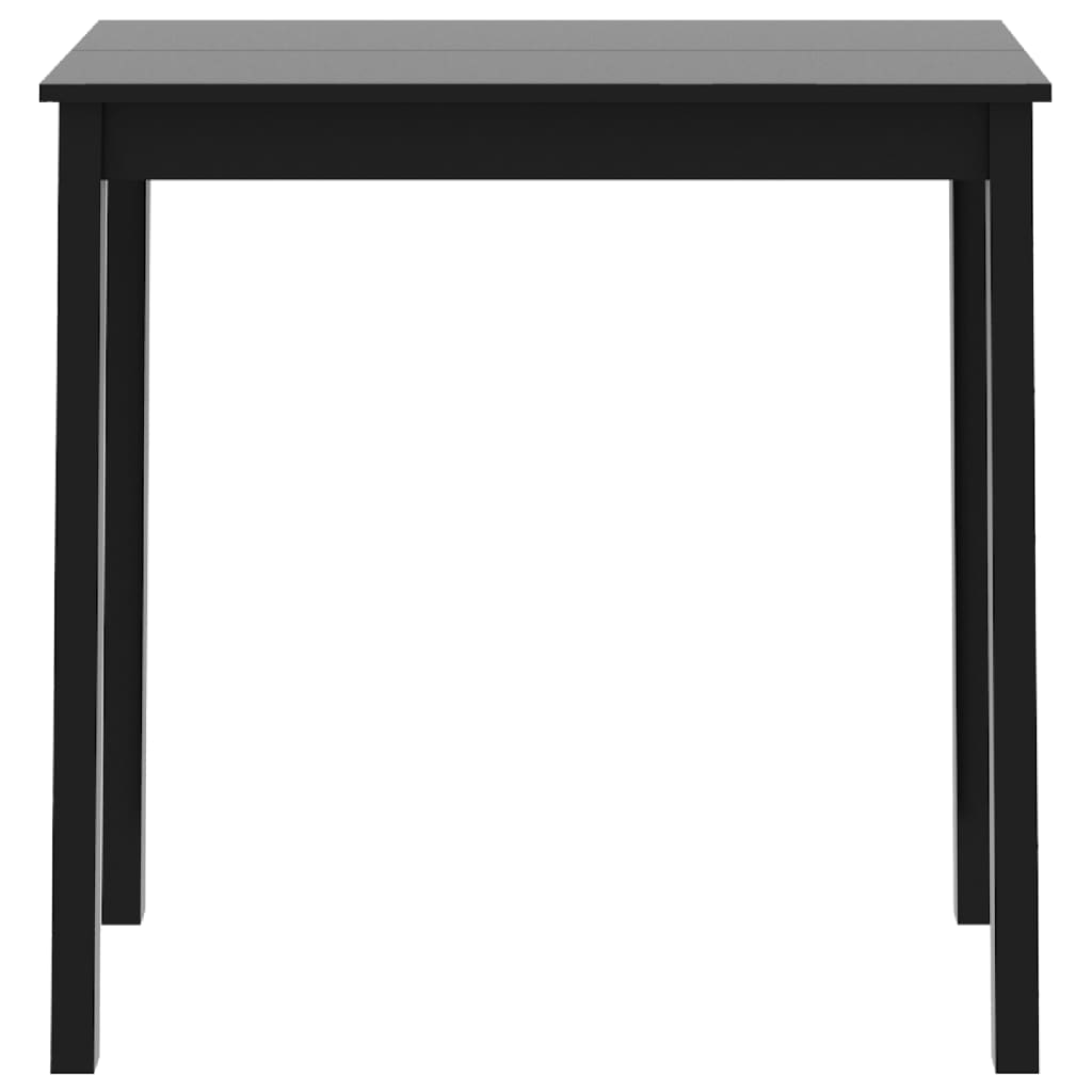 Barbord Mdf Svart 115X55X107 Cm