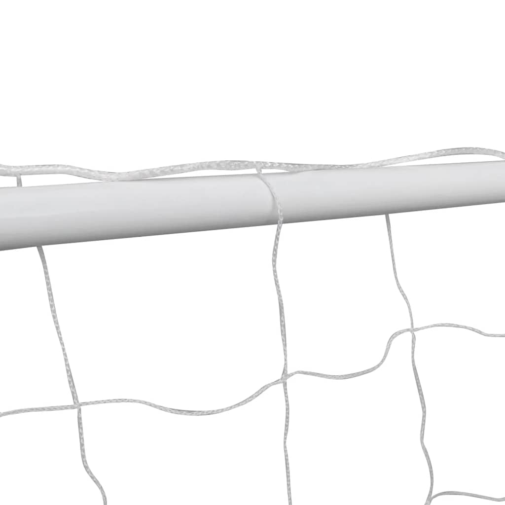 Fotbollsmål Med Nät Stål 240 X 90 X 150 Cm Högkvalitativ