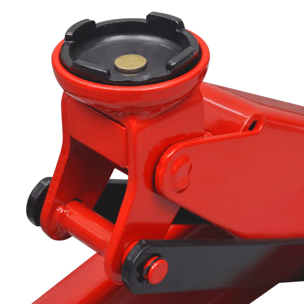 Hydraulisk Domkraft 3 Ton Röd