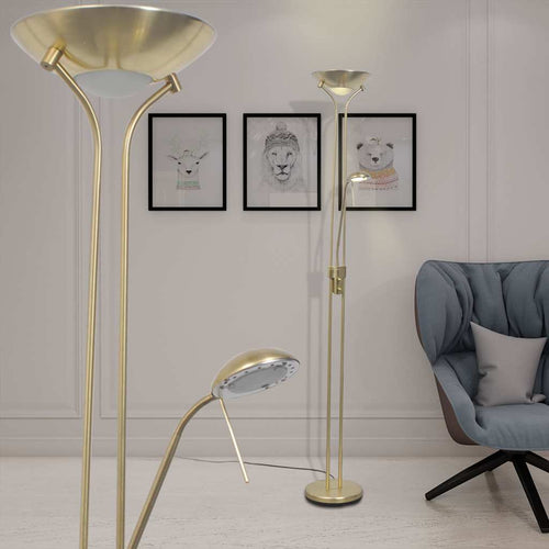 Dimbar Golvlampa Led 23 W