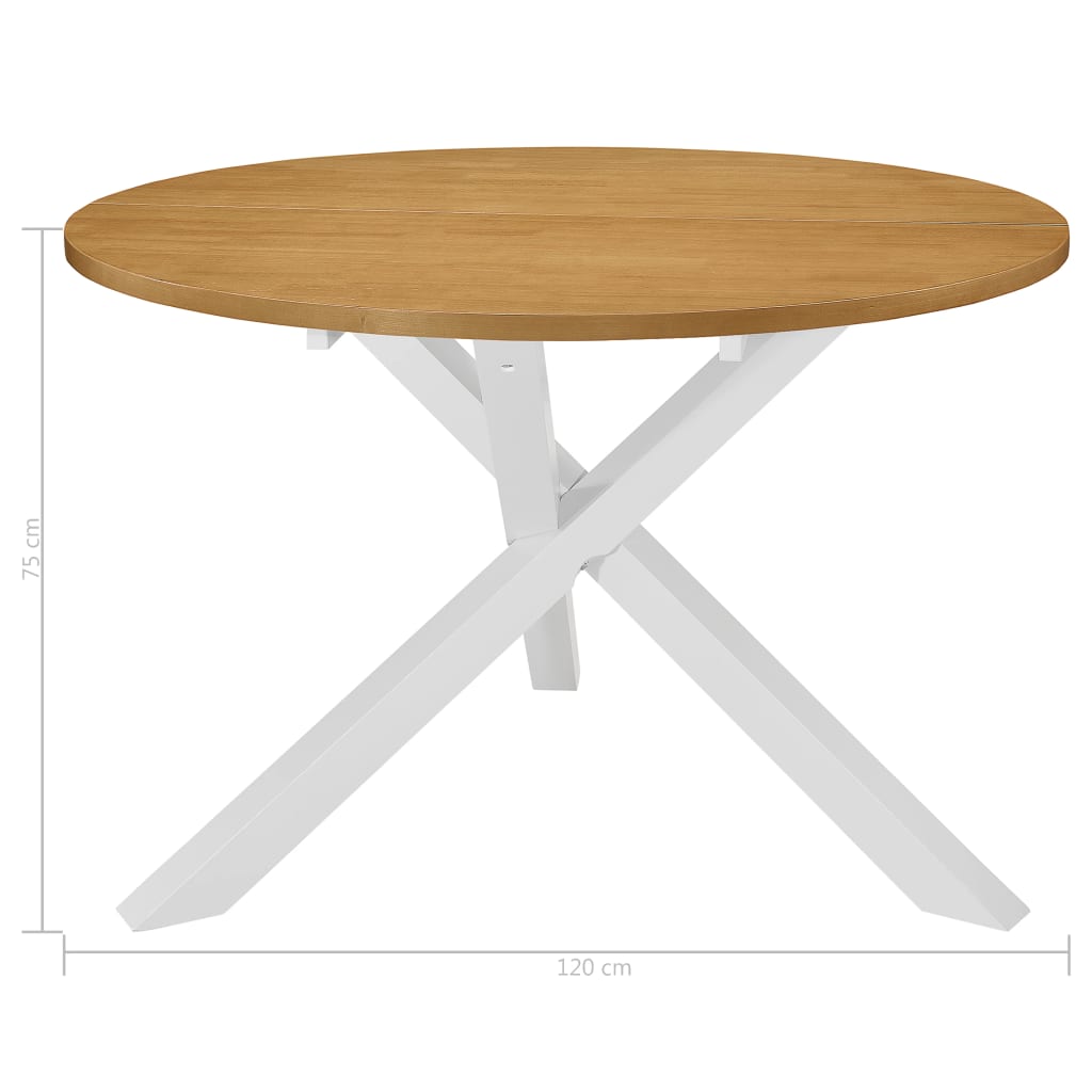 Matgrupp 5 Delar Mdf Vit