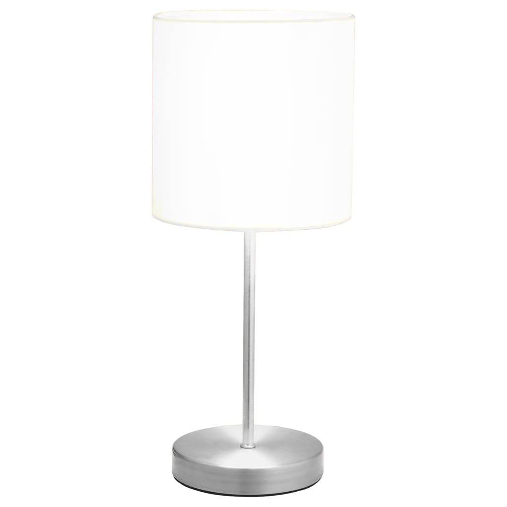 Bordslampor 2 St Touch-Knapp Vit E14
