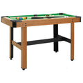 Biljardbord 122X61X76 Cm Brun