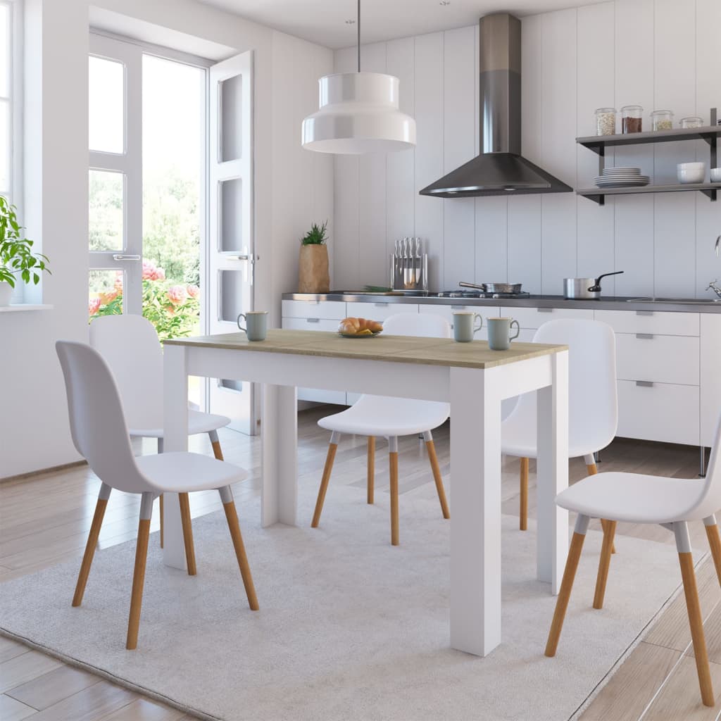 Matbord 120X60X76 Cm Konstruerat Trä
