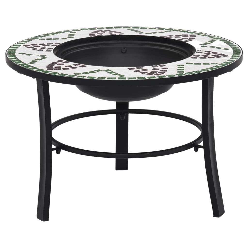Eldfat Med Mosaik Terrakotta 68Cm Keramik