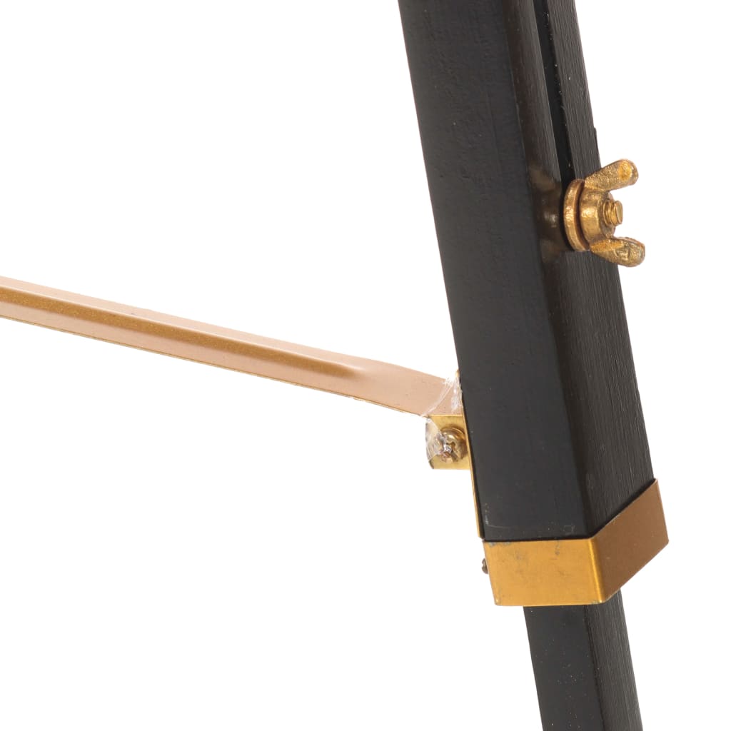 Golvlampa Massivt Teakträ 141 Cm