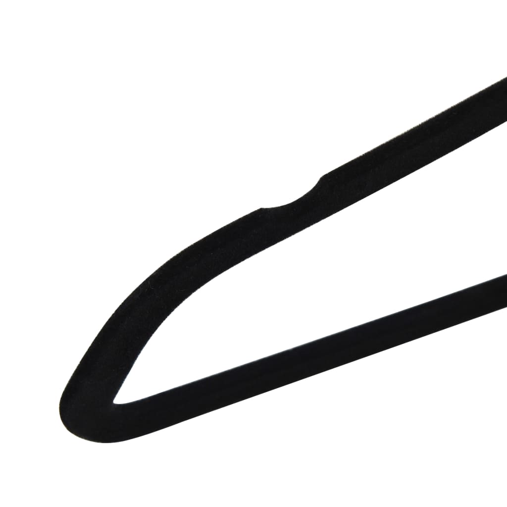 Klädgalgar 50 St Halkfria Sammet