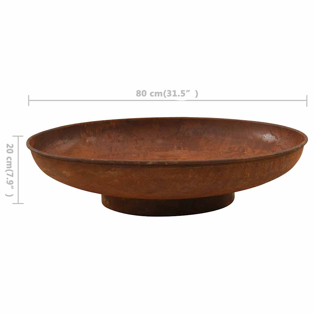 Eldstad 80 Cm Stål