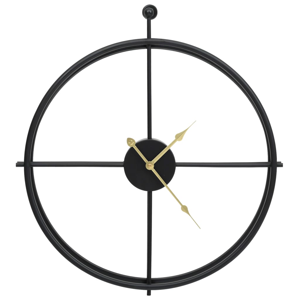 Väggklocka 52 Cm Järn
