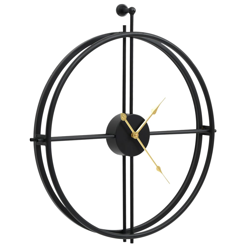 Väggklocka 52 Cm Järn