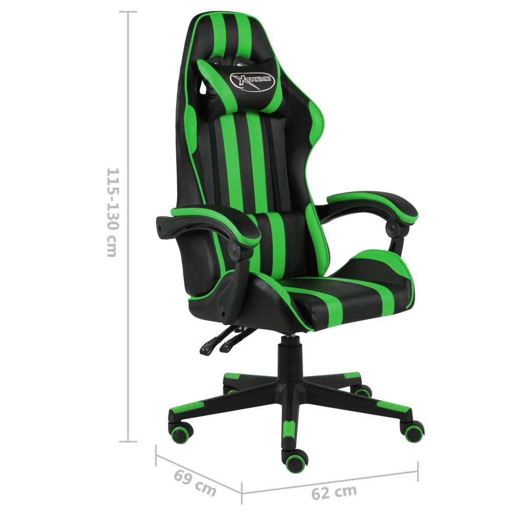 Gamingstol Svart Och Konstläder