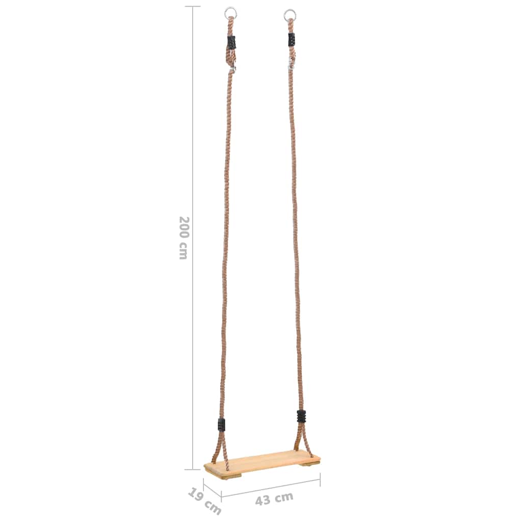 Gunga 200 Cm Massiv Furu
