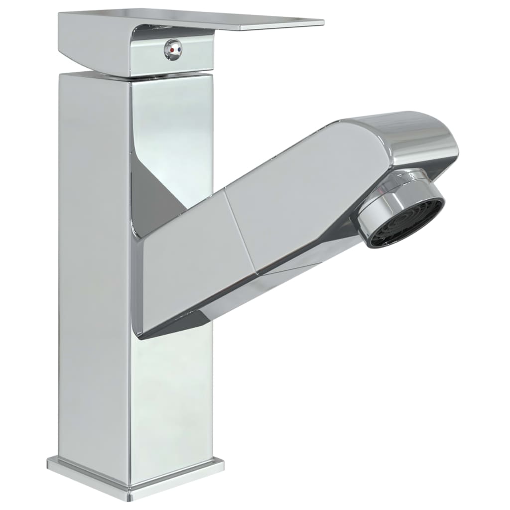 Badrumsblandare Med Utdragbar Pip 157X172 Mm