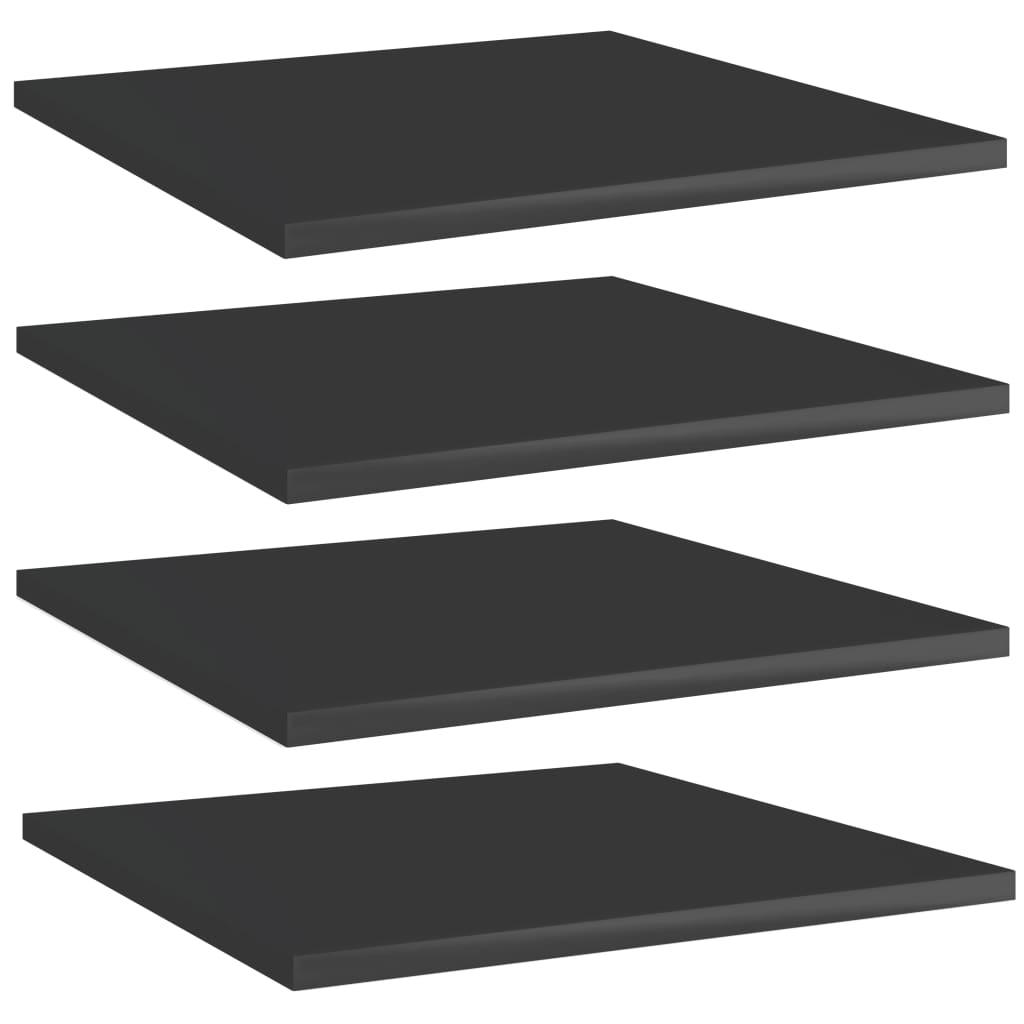 Vägghyllor 4 St 60X40X1,5 Cm Konstruerat Trä