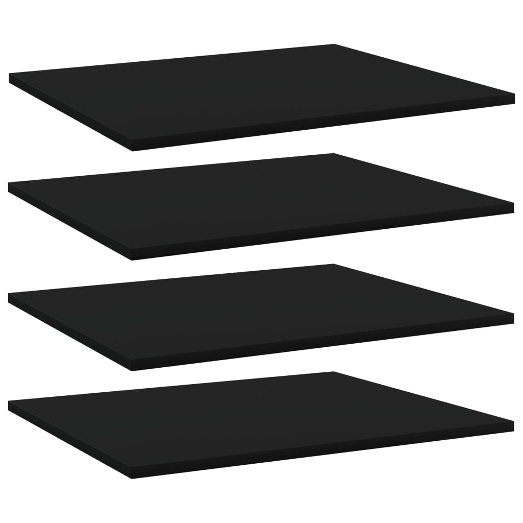 Vägghyllor 4 St 60X40X1,5 Cm Konstruerat Trä