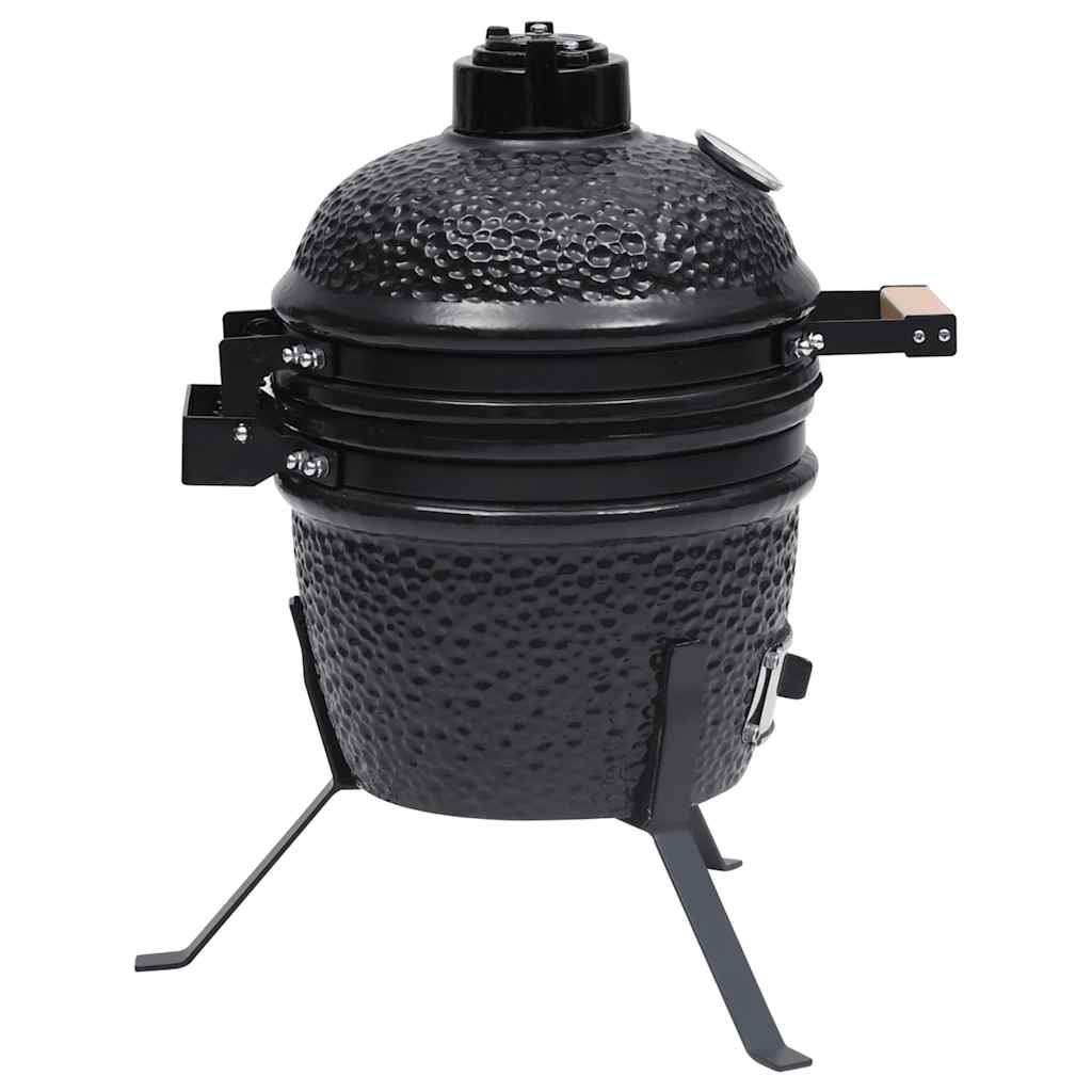 Kamado Rökgrill 2-I-1 Keramik 56 Cm