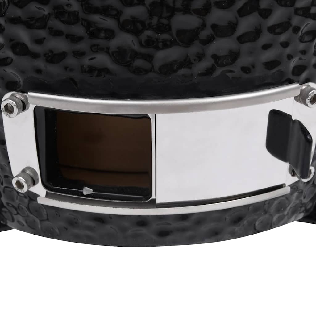 Kamado Rökgrill 2-I-1 Keramik 56 Cm