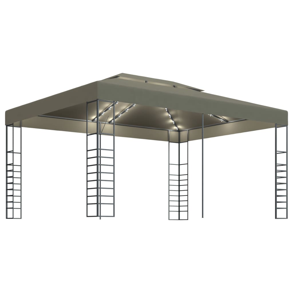 Paviljong Med Ljusslinga Led 3X4 M