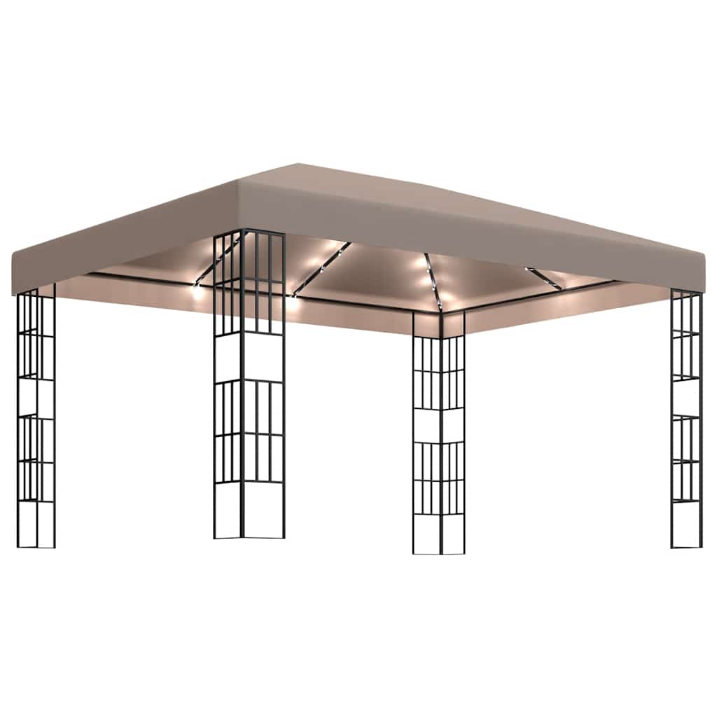 Paviljong Med Ljusslinga Led 4X3 M