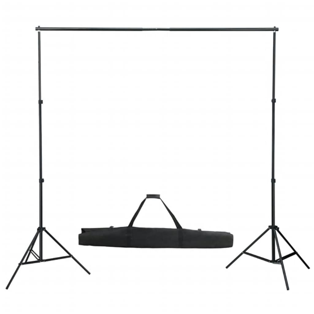 Fotostudio Med Lampor Och Bakgrund