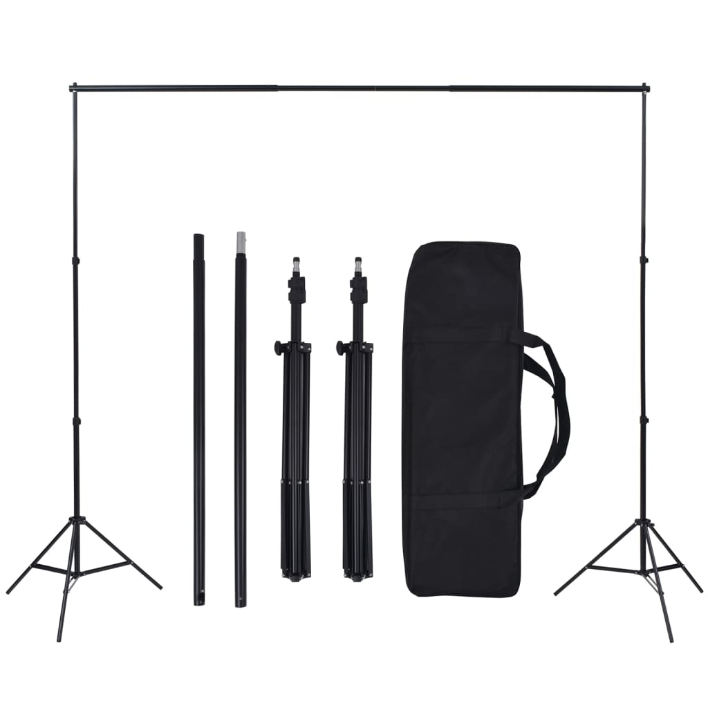 Fotostudio Med Lampor Och Bakgrund