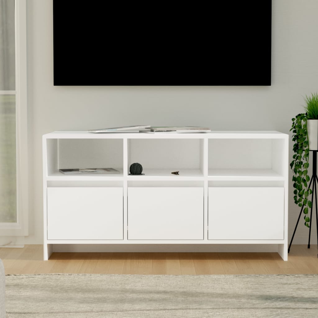 Tv-Bänk Sonoma-Ek 102X37,5X52,5 Cm Konstruerat Trä