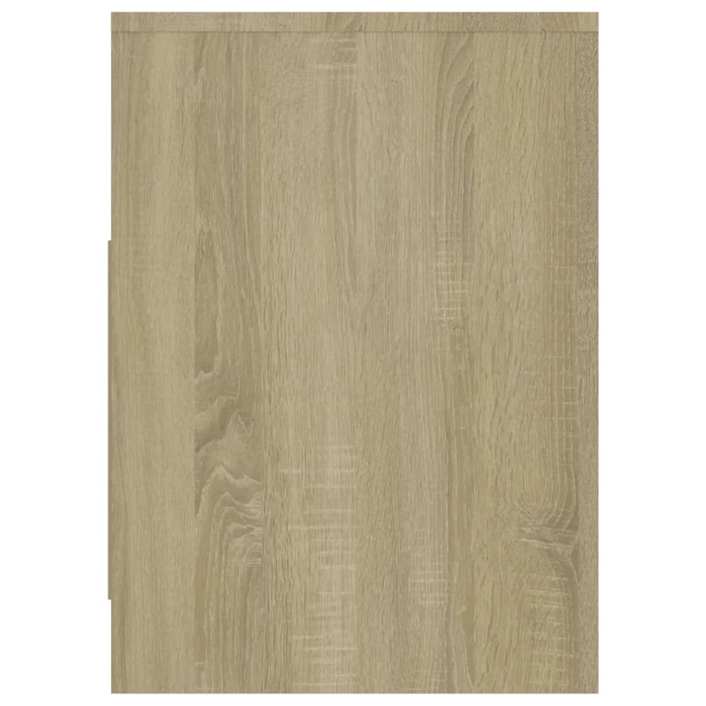 Tv-Bänk Sonoma-Ek 102X37,5X52,5 Cm Konstruerat Trä