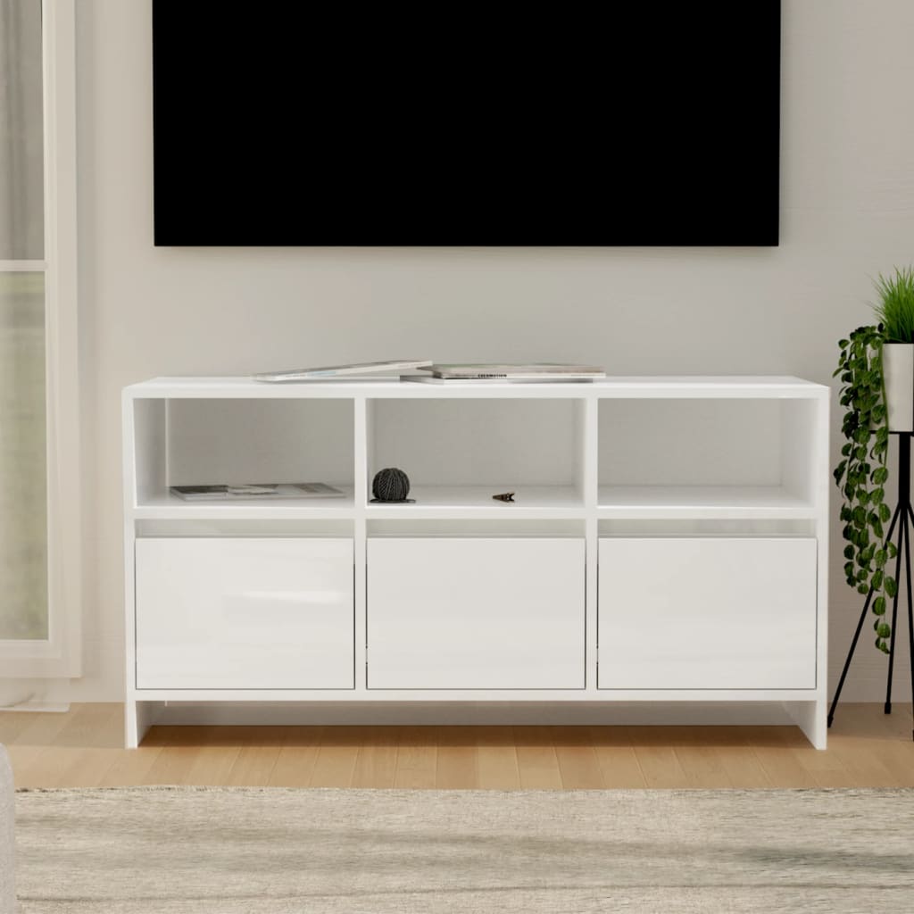 Tv-Bänk Sonoma-Ek 102X37,5X52,5 Cm Konstruerat Trä