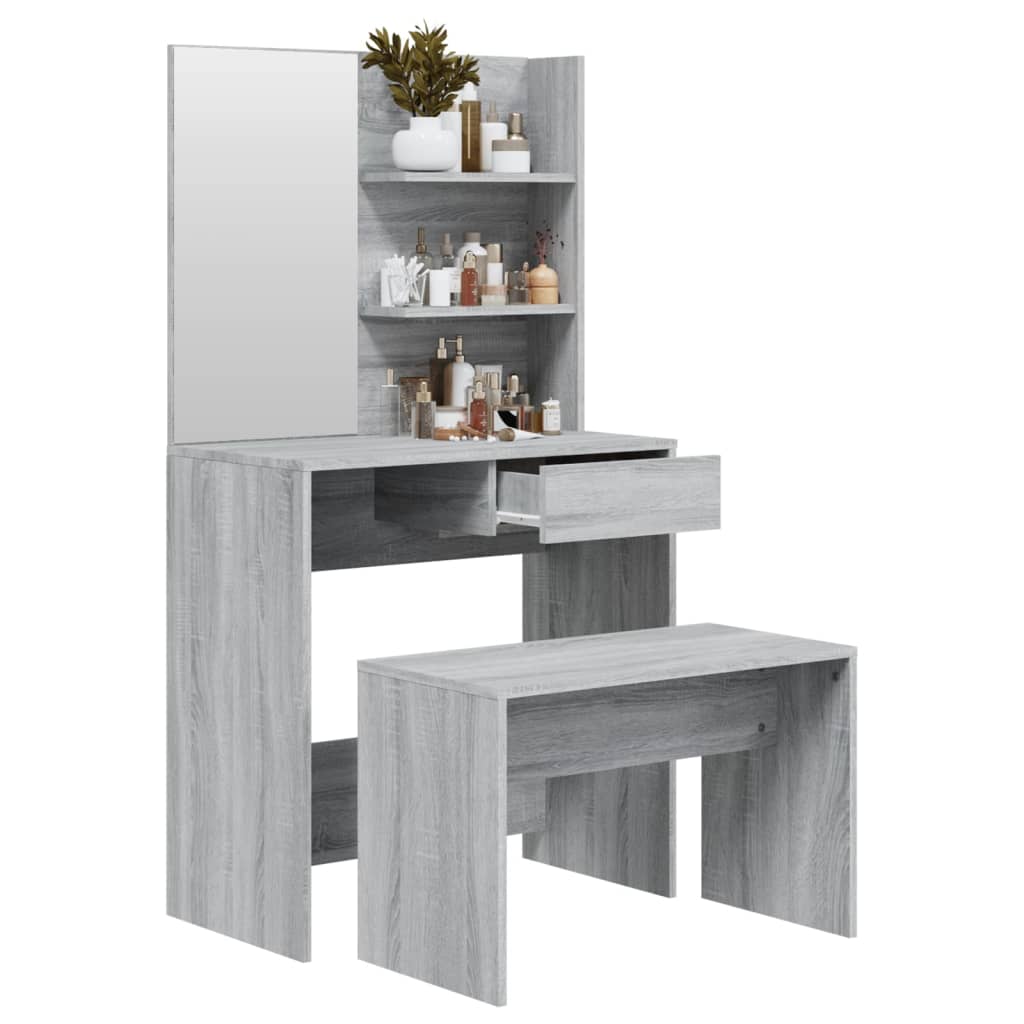 Sminkbord Set 74,5X40X141 Cm