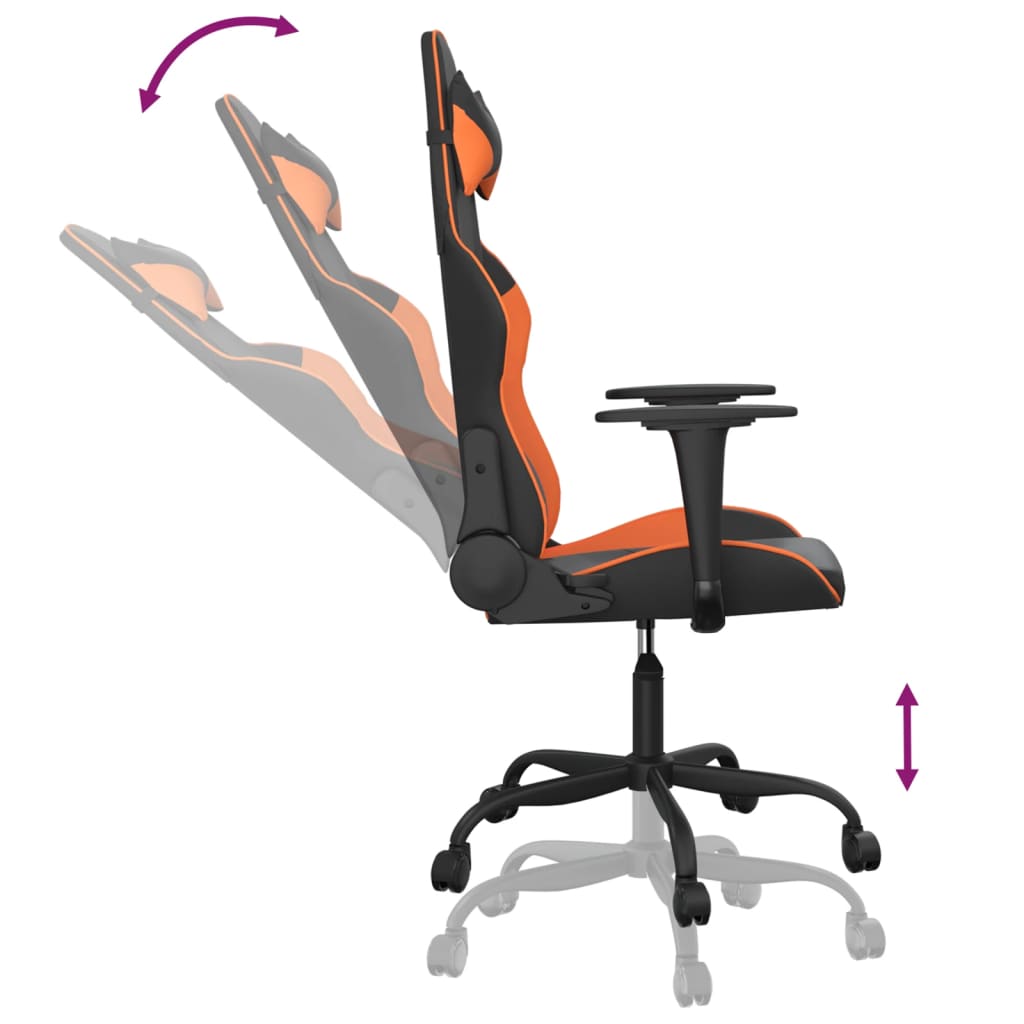 Gamingstol Med Massage Konstläder