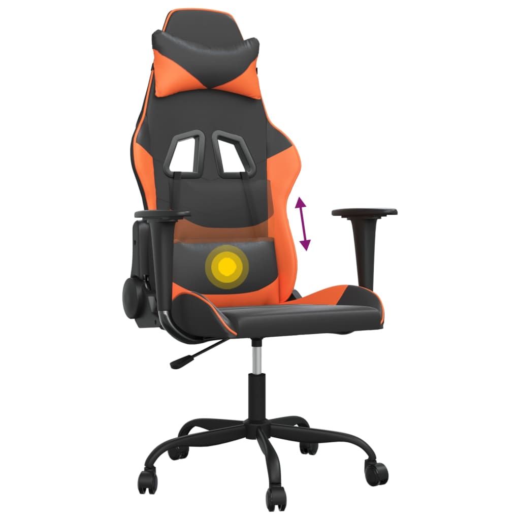 Gamingstol Med Massage Konstläder