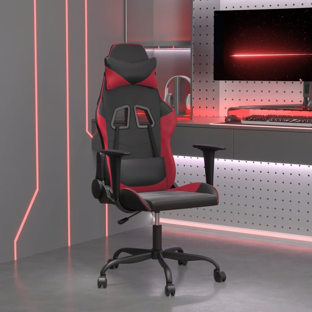 Gamingstol Med Massage Konstläder