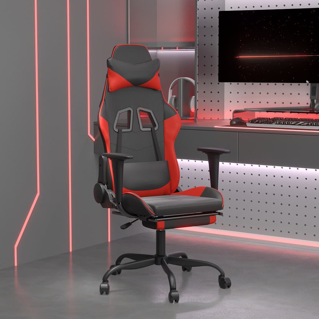 Gamingstol Med Massage Konstläder