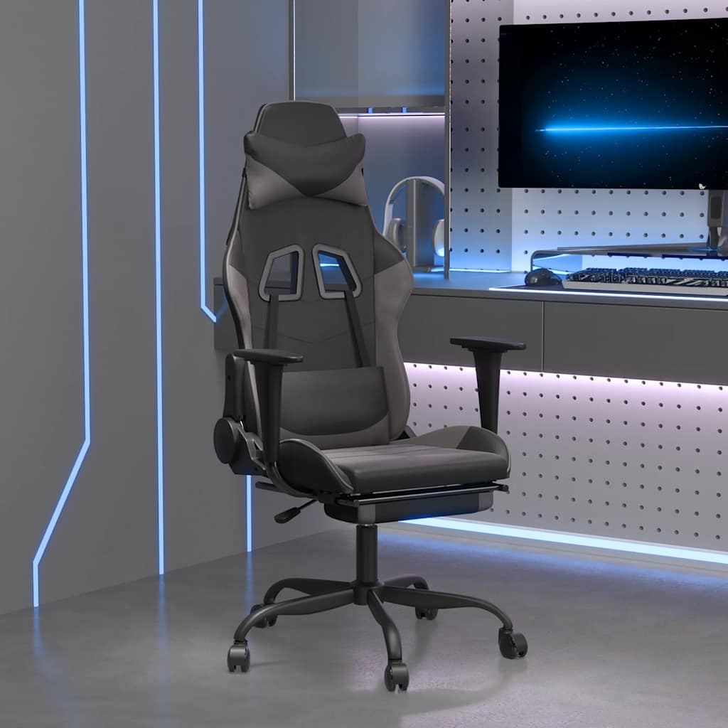 Gamingstol Med Massage Konstläder
