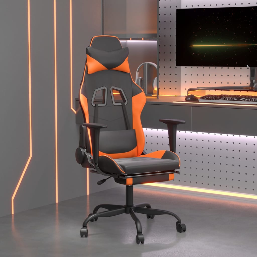 Gamingstol Med Massage Konstläder