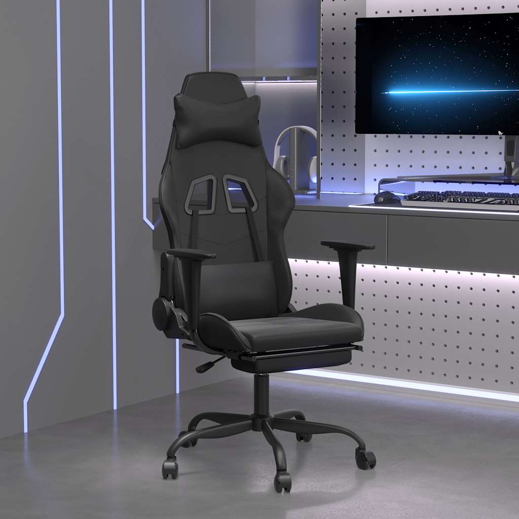 Gamingstol Med Massage Konstläder