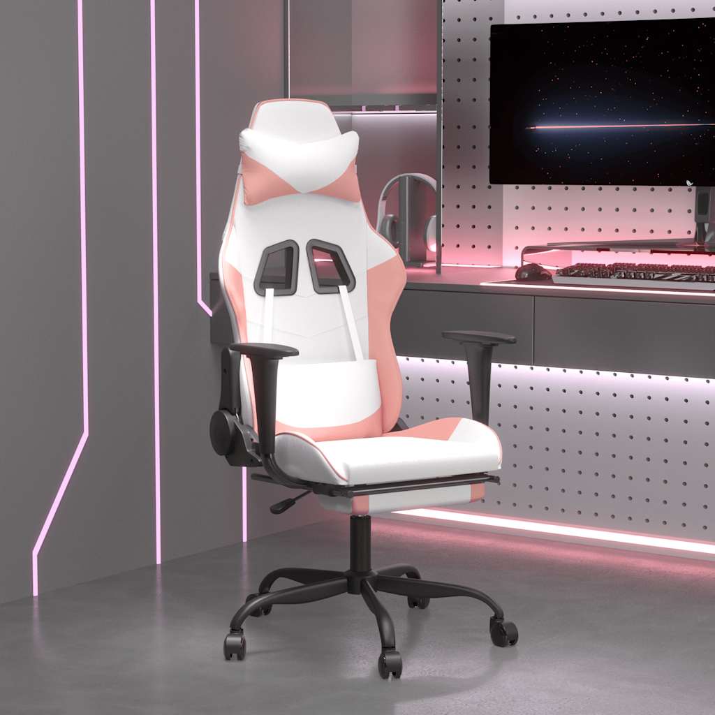 Gamingstol Med Massage Konstläder