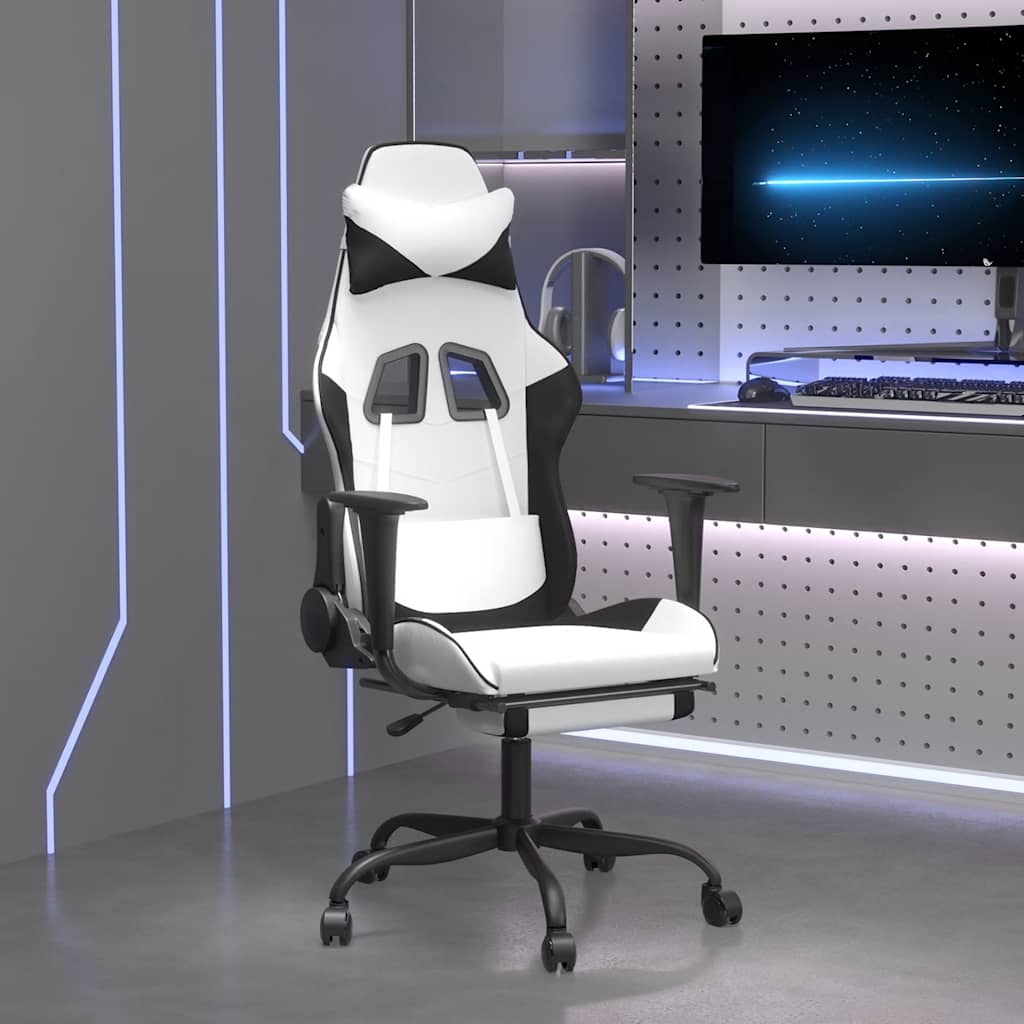 Gamingstol Med Massage Konstläder