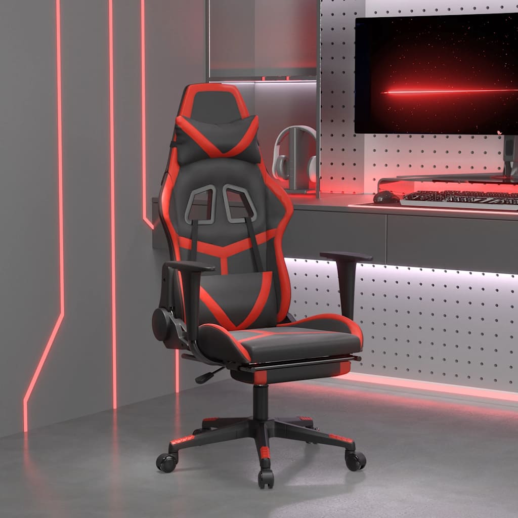 Gamingstol Med Massage Konstläder