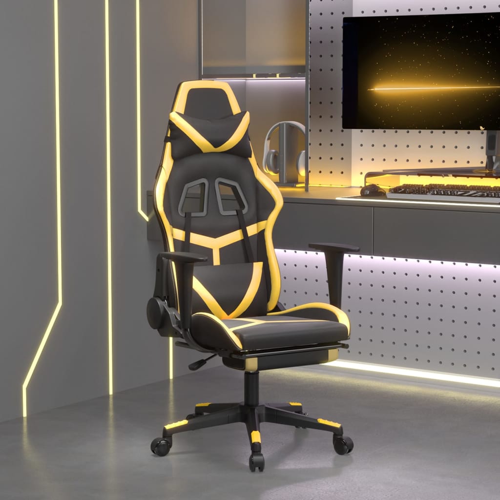 Gamingstol Med Massage Konstläder