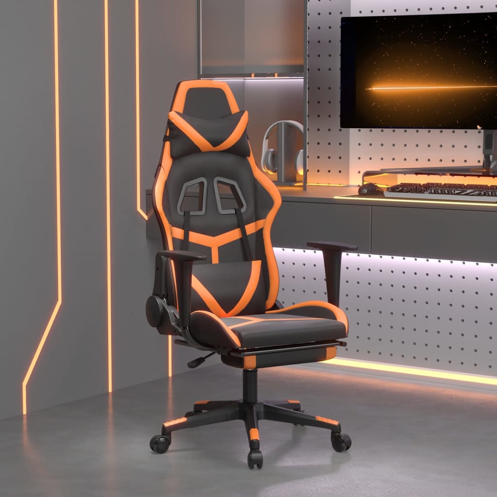 Gamingstol Med Massage Konstläder