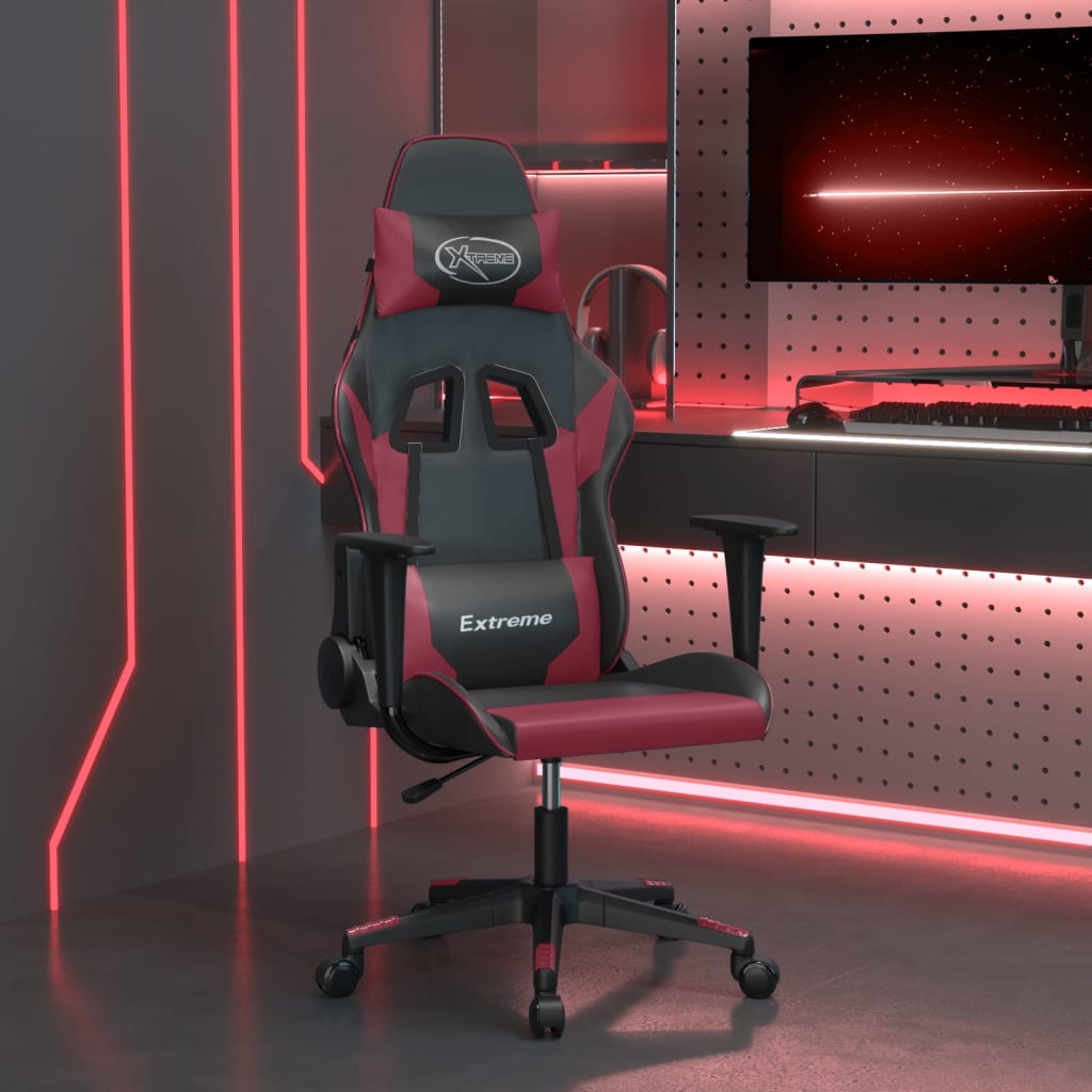 Gamingstol Med Massage Konstläder