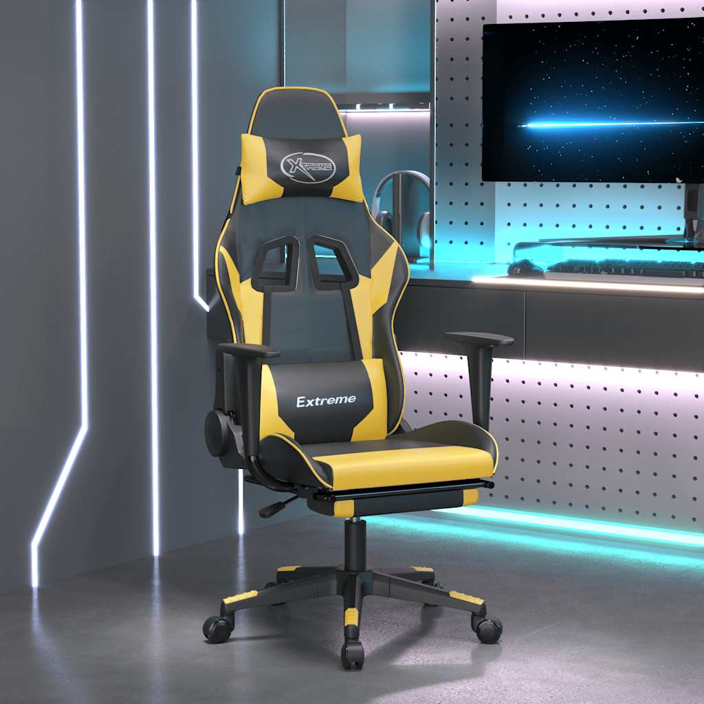 Gamingstol Med Massage Konstläder