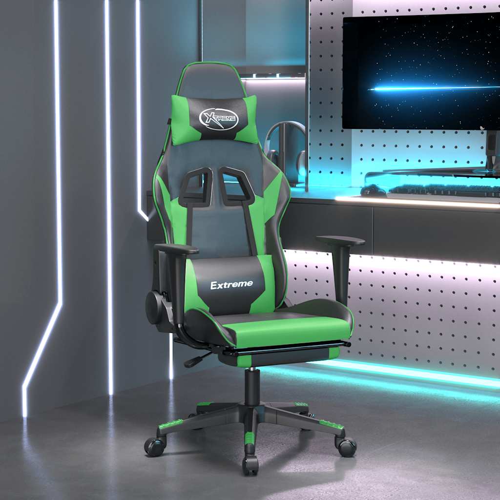 Gamingstol Med Massage Konstläder