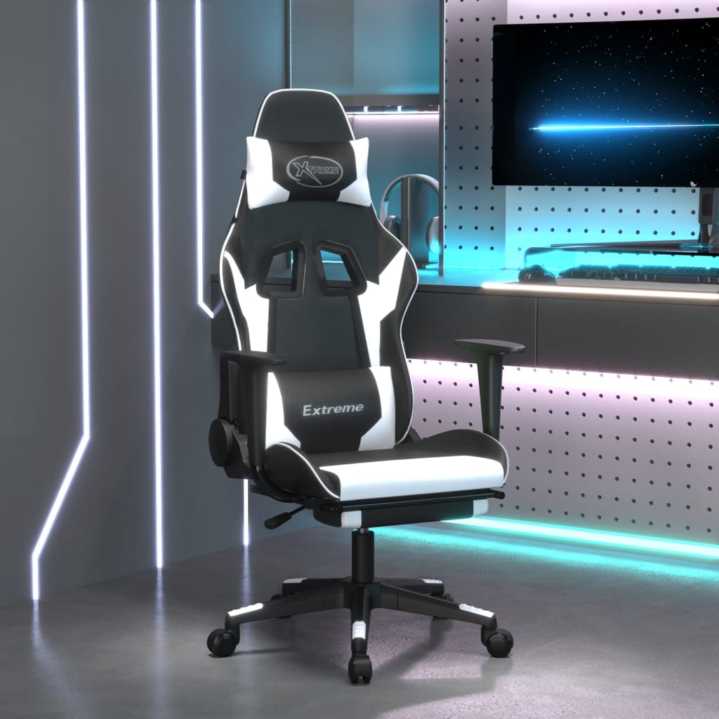 Gamingstol Med Massage Konstläder