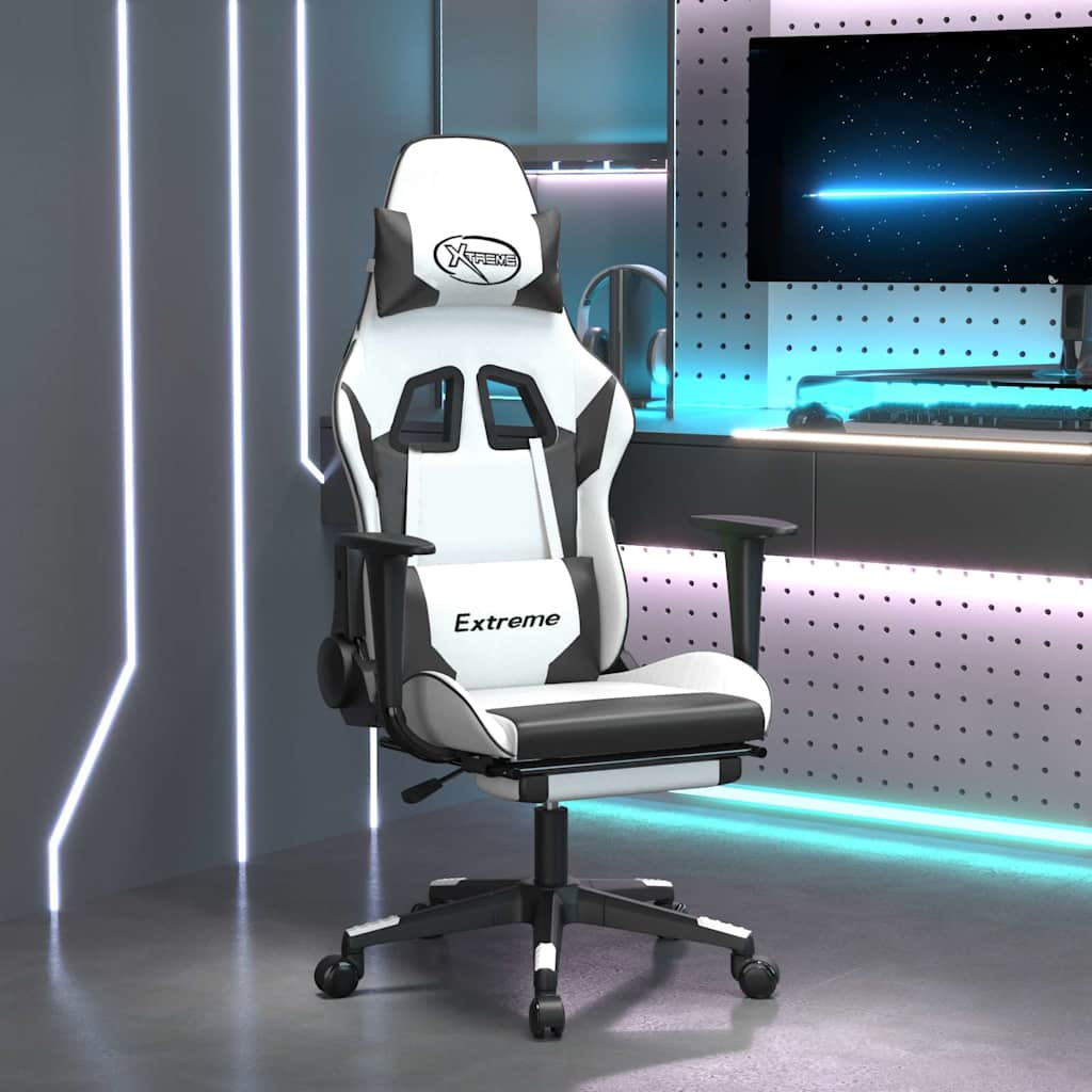 Gamingstol Med Massage Konstläder