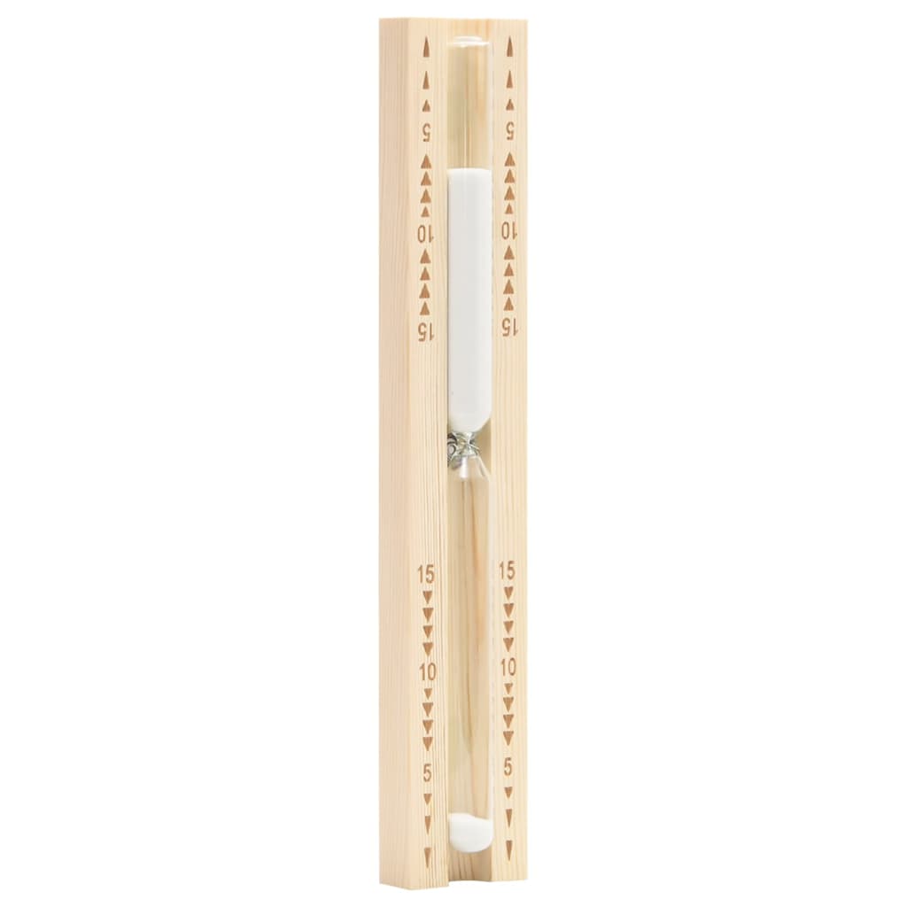 2-I-1 Bastutermometer & Hygrometer Sandur Set Massiv Furu